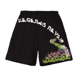 Juice Wrld X Vlone Black Shorts