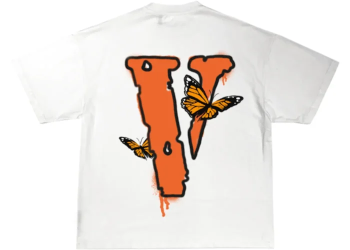 Vlone Butterfly White T-Shirt