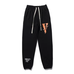 Juice Wrld x Vlone Sweatpant Black