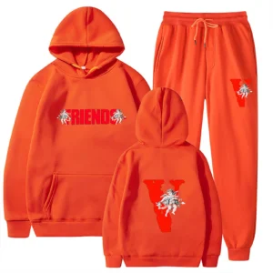 Orange Vlone Tracksuit